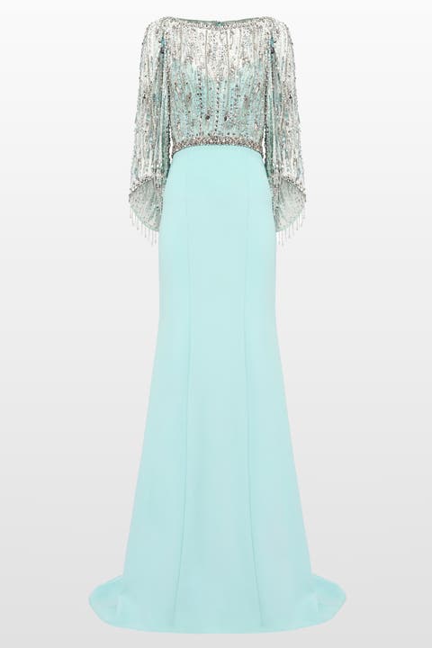 Wanderlust Embellished-Details Maxi Dress