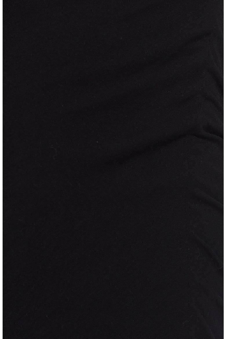 Asymmetrical Twist Skirt, Alternate, color, BLACK