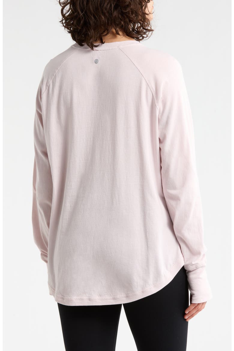 Vintage Wash Relaxed Long Sleeve 2.0 Tee, Alternate, color, PINK HUSH