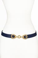 Raina Belts Rider Circle Buckle Leather Belt
