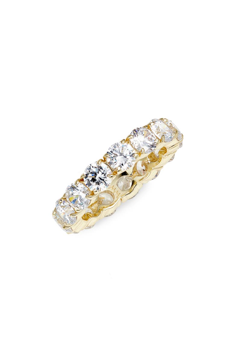 The Grand Heiress Eternity Ring, Main, color, GOLD WHITE DIAMONDETTES