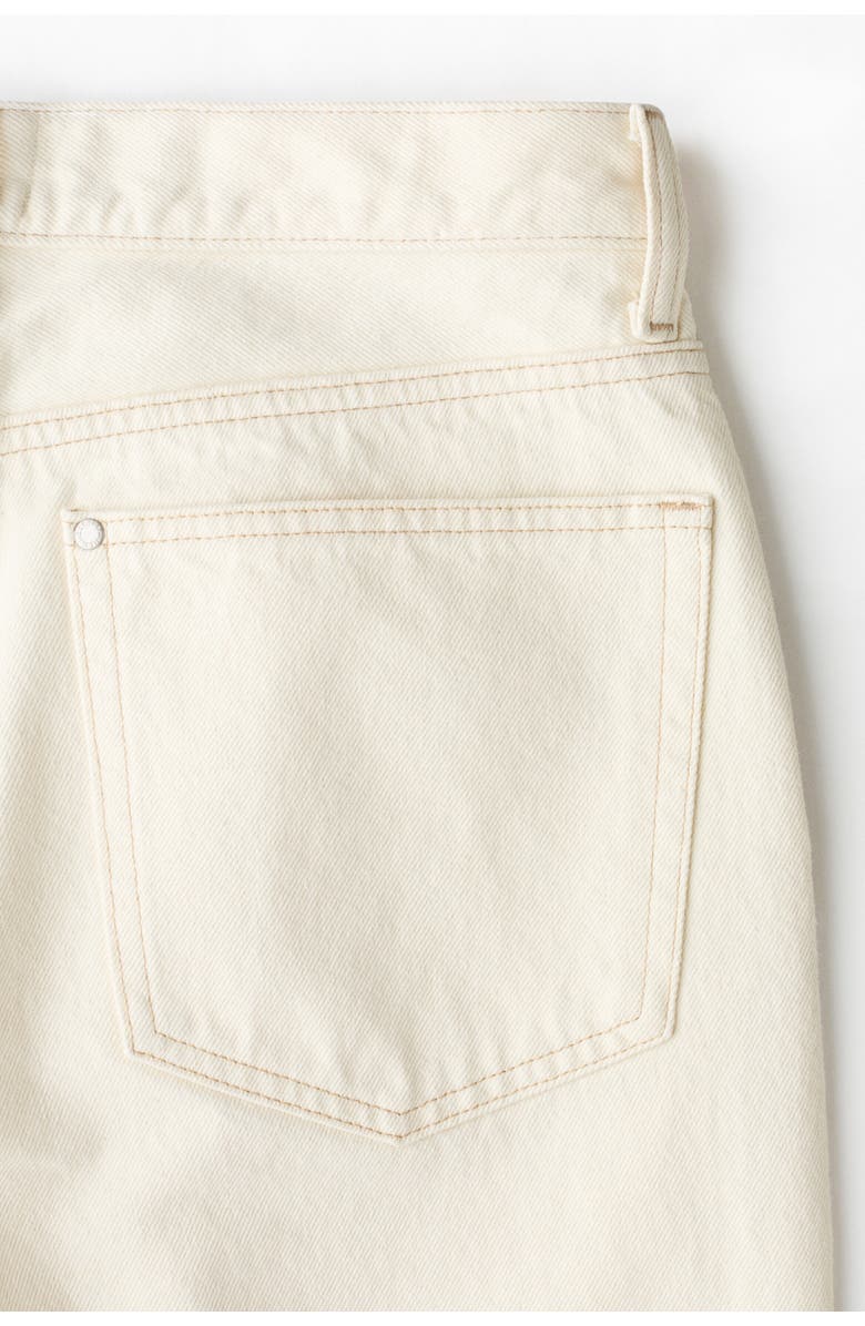 H&M Baggy Jeans, Alternate, color, Light Beige