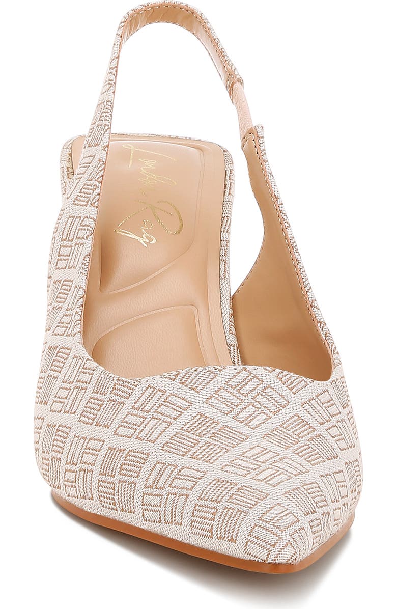 LONDON RAG Faina Slinback Pointed Toe Pump, Alternate, color, Beige