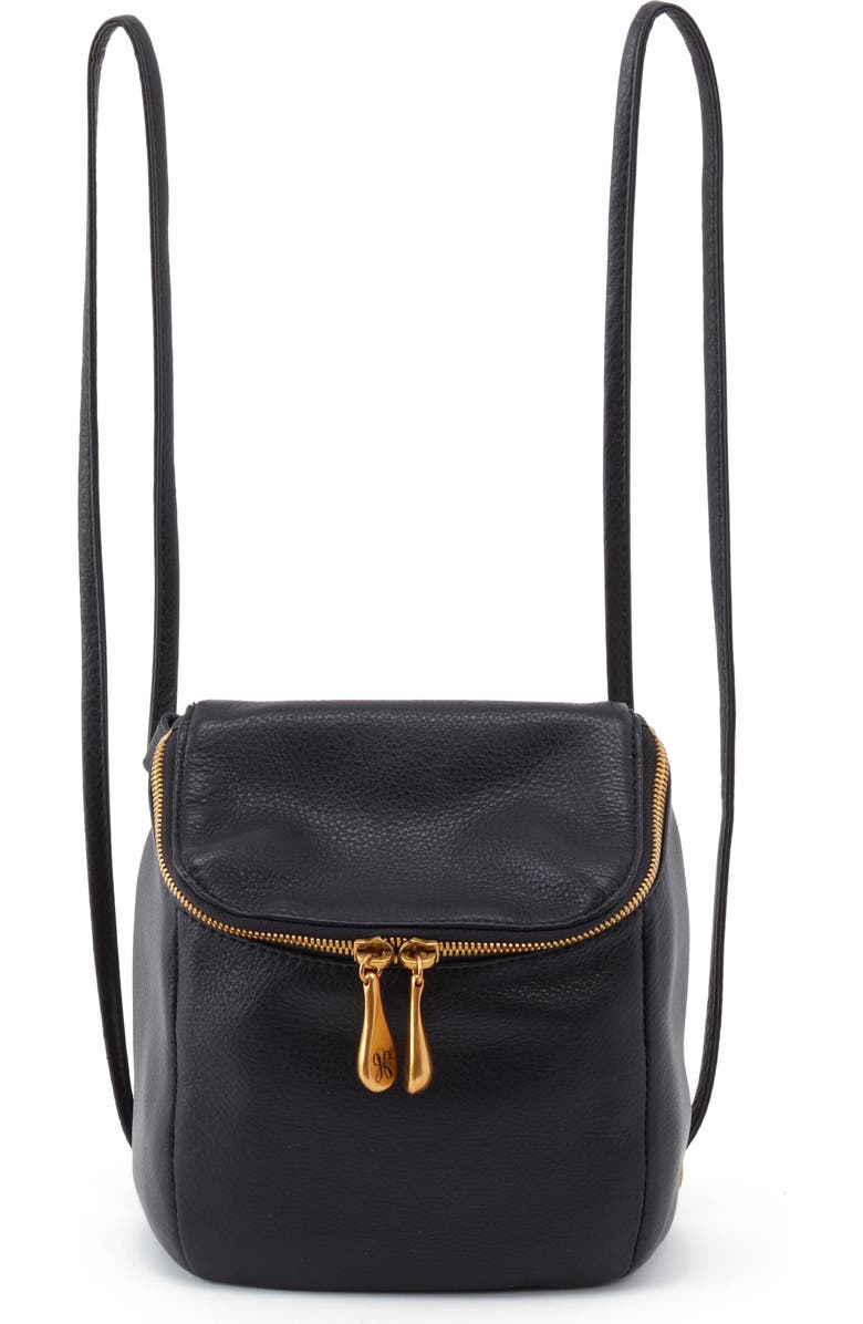 HOBO Stream Convertible Leather Backpack, Main, color,