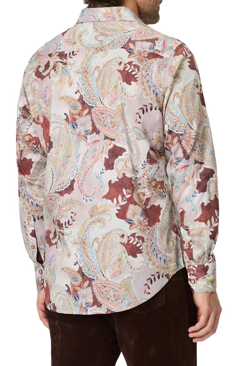 Red Rock Long Sleeve Button-Up Shirt, Alternate, color, MULTI
