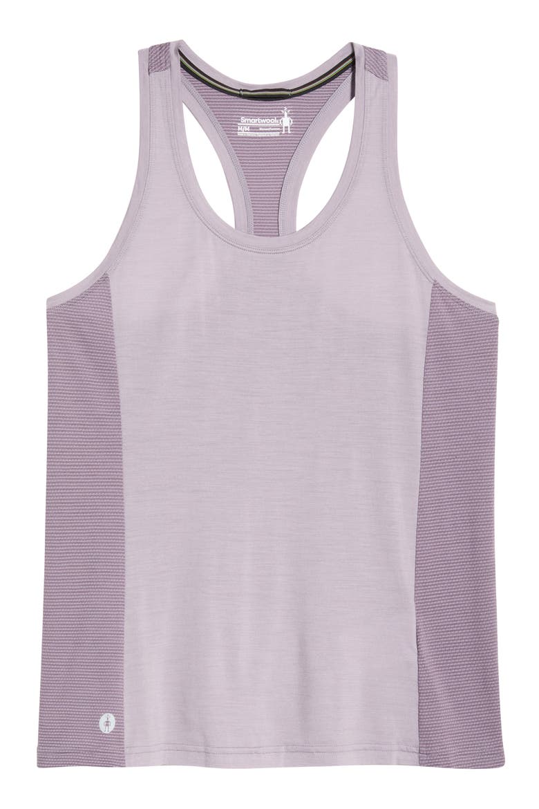 Active Mesh Racerback Tank, Alternate, color, PURPLE STORM HEATHER