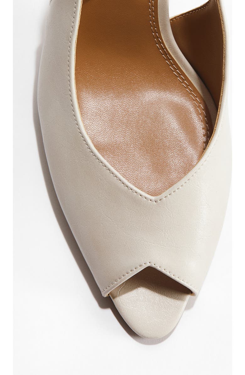 H&M Slingback pumps, Alternate, color, Cream
