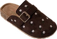 bebe Kids' Floral Embroidered Clog