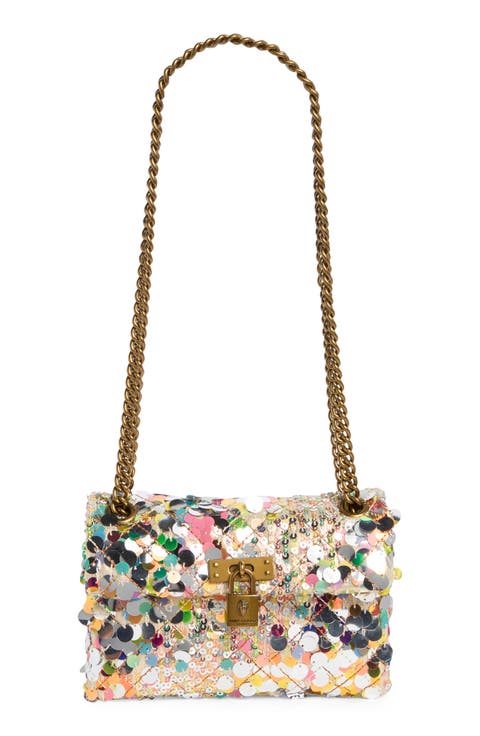Sequin Mini Brixton Crossbody Bag