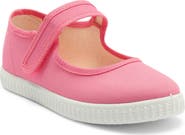 Mini Boden Kids' Canvas Mary Jane Flat