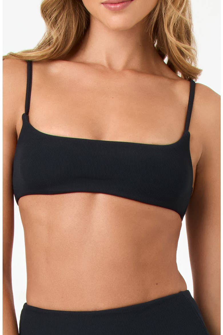 Presley Rib Bikini Top, Main, color, BLACK