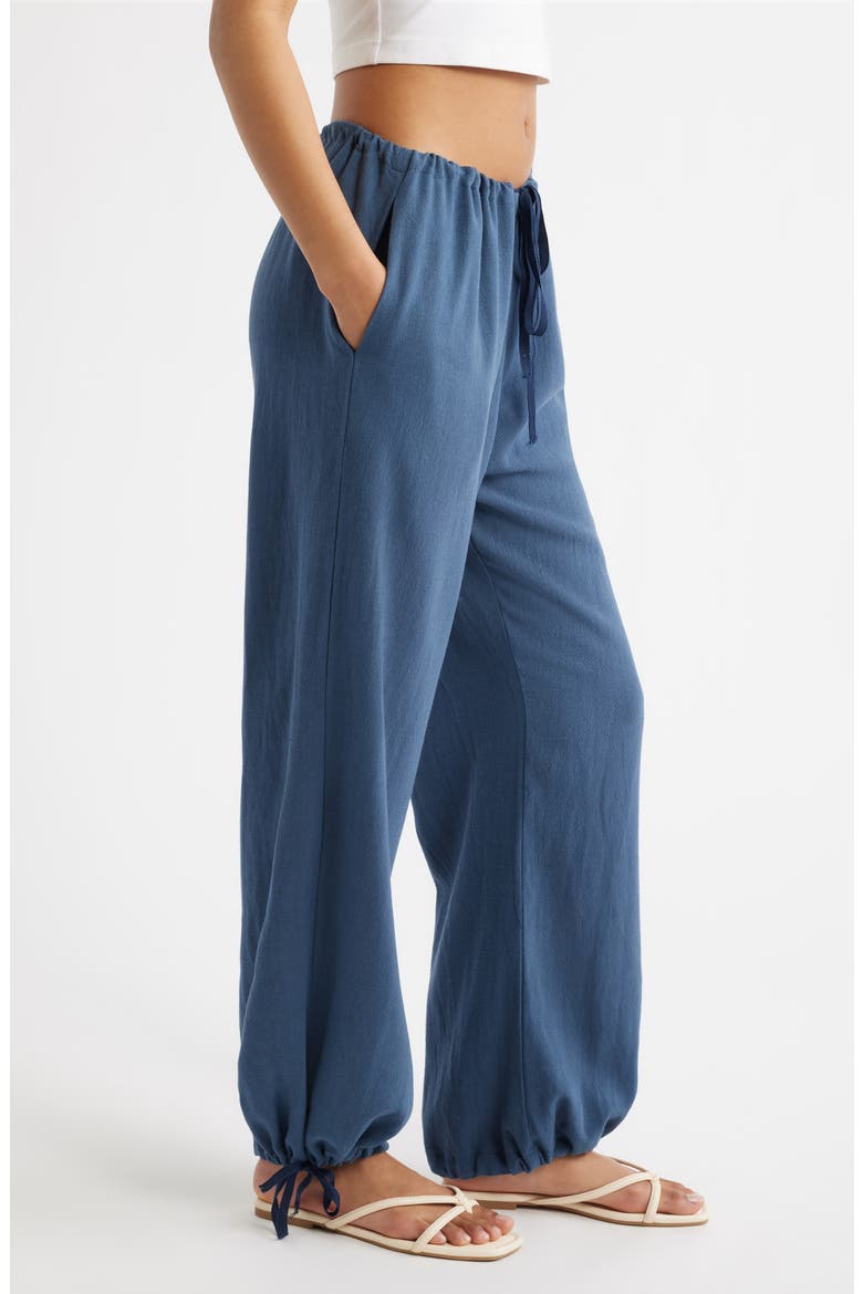 Bridget Woven Balloon Pants, Alternate, color, INIDGO