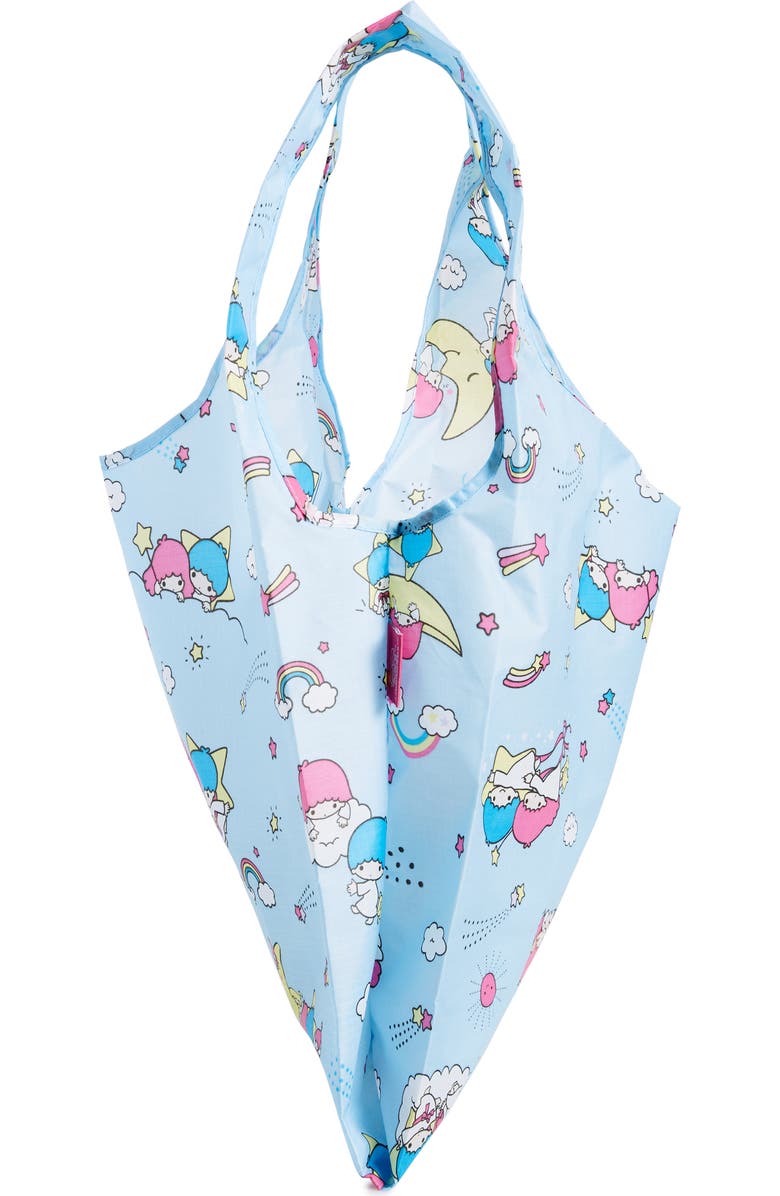 Baggu x Sanrio LittleTwinStars Standard Recycled Polyester Ripstop Tote, Alternate, color,