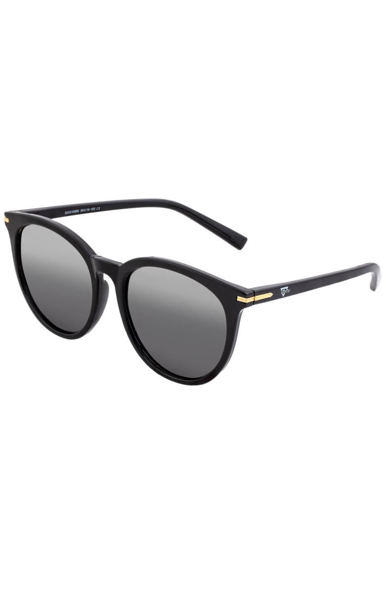 Sixty One Palawan Polarized Sunglasses, Main, color, Black/Black