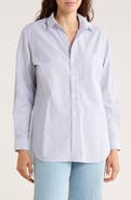 Frank & Eileen Joedy Boyfriend Cotton Button-Up Shirt