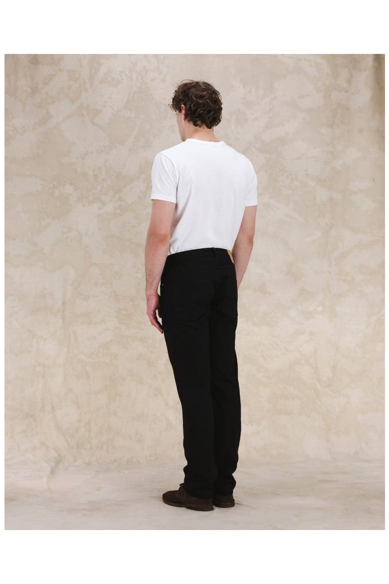 356 Jaky Japan Selvedge 5-Pocket Regular Fit Black Denim, Alternate, color, D900