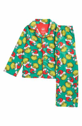 KOMAR Kids' The Grinch Two-Piece Pajamas