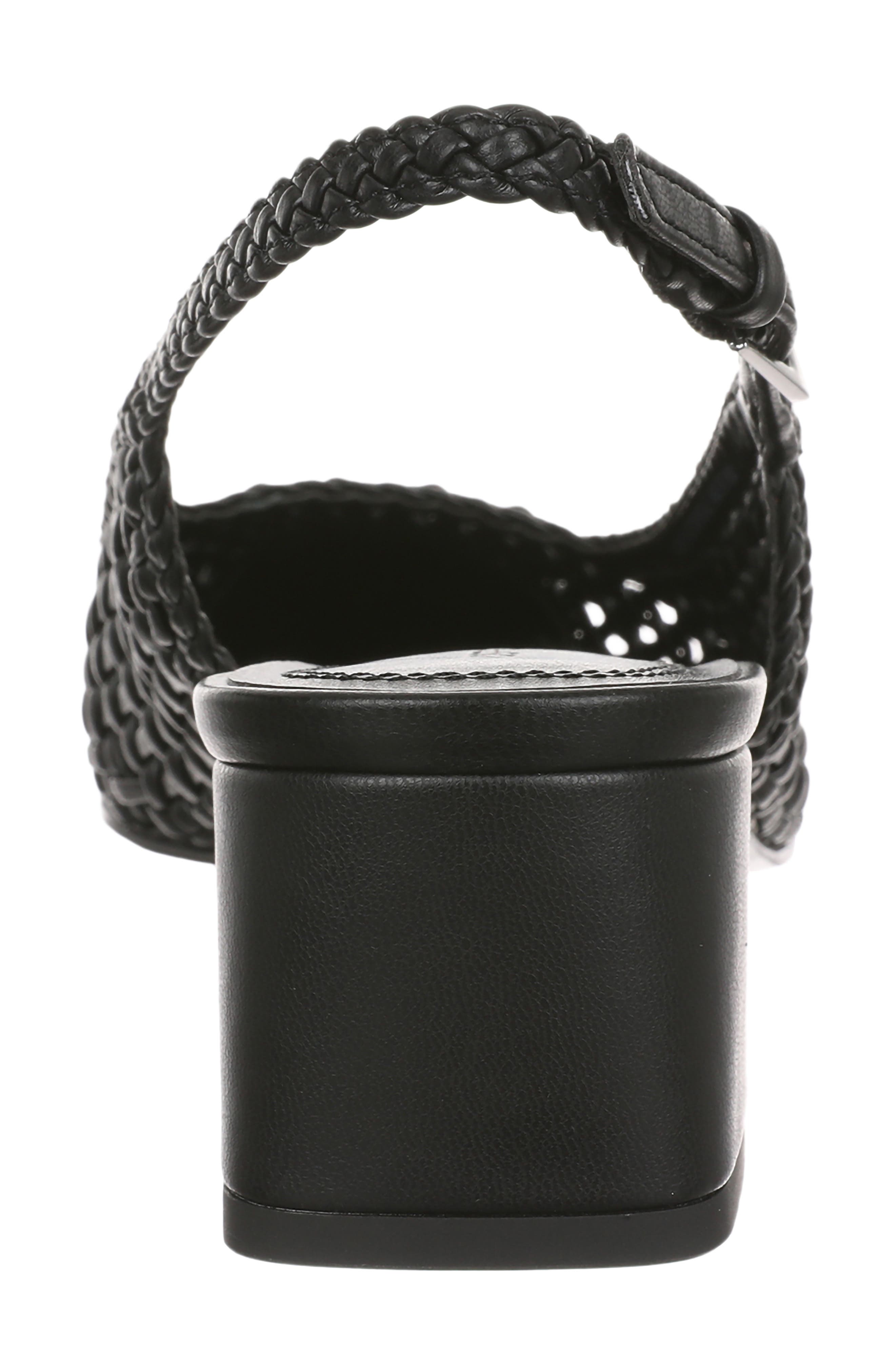 Nordstrom Quintessential Slingback Heel Pump, Alternate, color, Black Woven