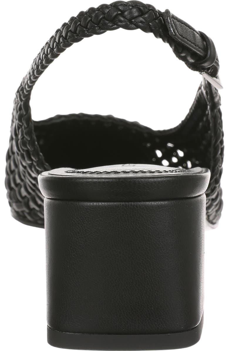 Nordstrom Quintessential Slingback Heel Pump, Alternate, color, Black Woven