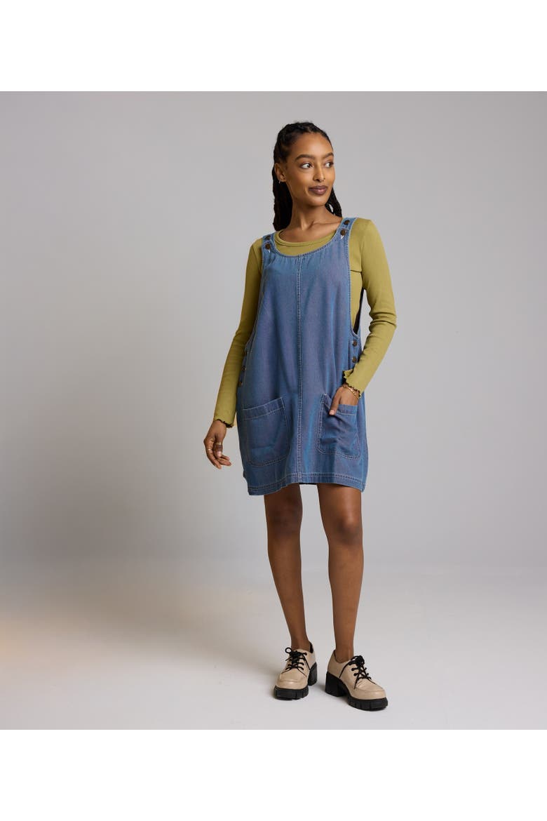 Healer Dress, Main, color, Dark Wash