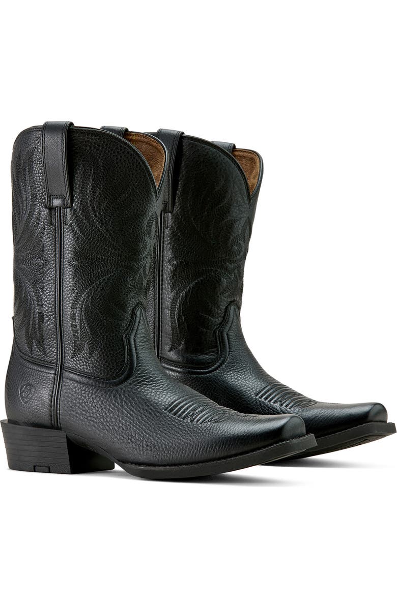 Ariat Sport Narrow Cutter Toe Cowboy Boot, Alternate, color, Black