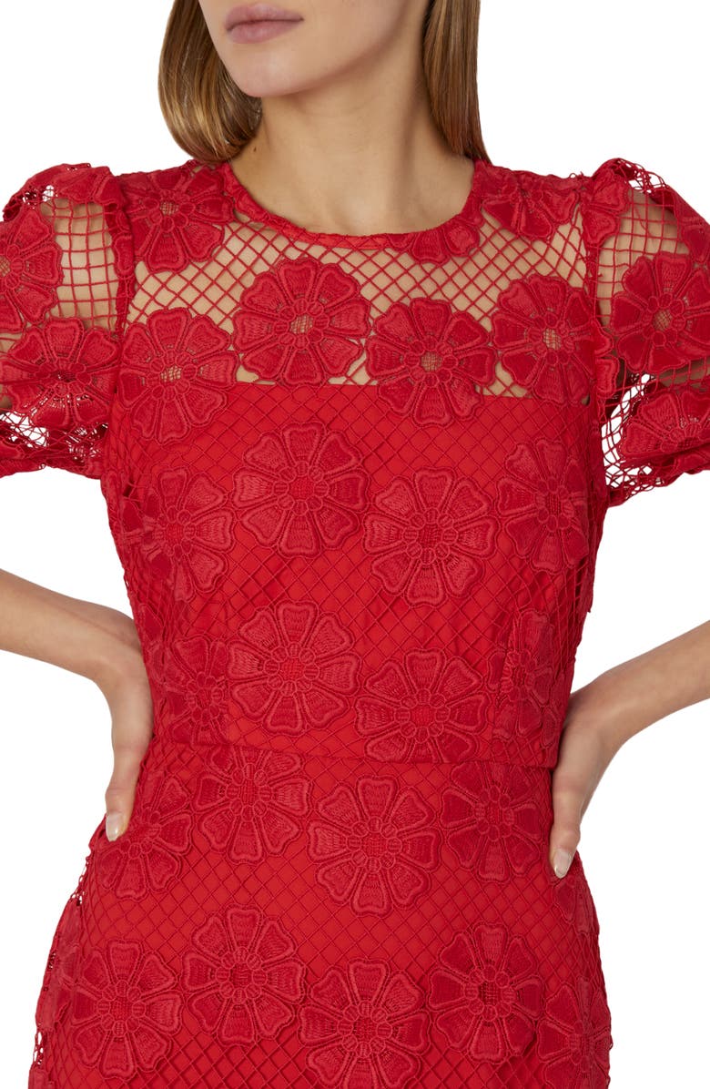 Milly Yasmin Gerber Daisty Lace Dress, Alternate, color,