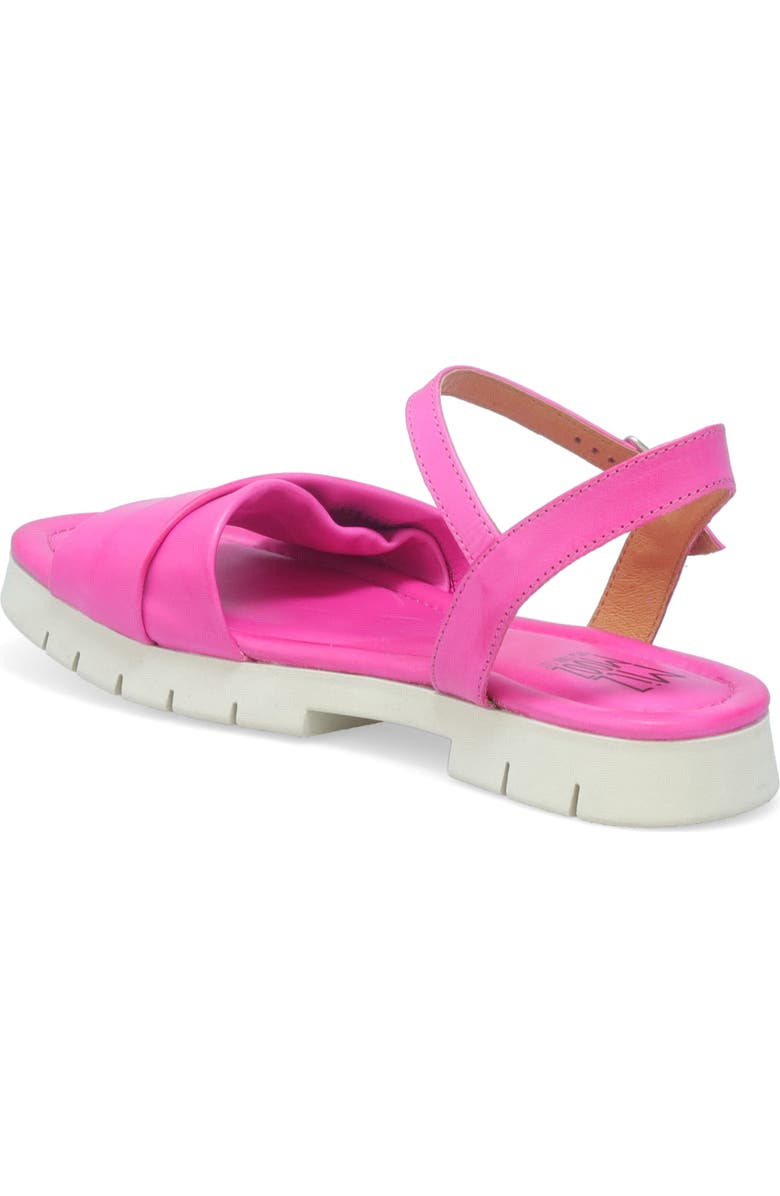 Miz Mooz Caylee Lug Sole Sandal, Alternate, color, Fuchsia