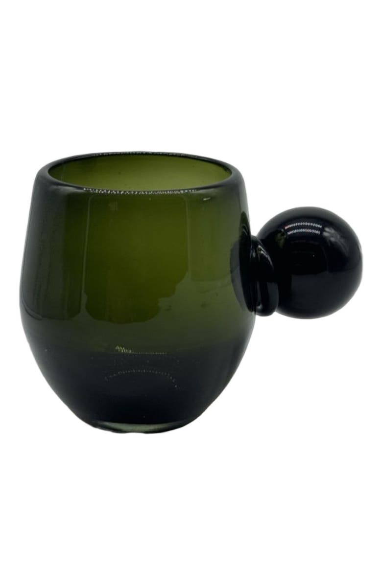 Meso Goods Potosí Glass - Set of 4, Main, color, Green