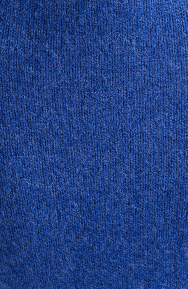 Cult Gaia Grayson One-Shoulder Long Sleeve Sweater Dress, Alternate, color, 