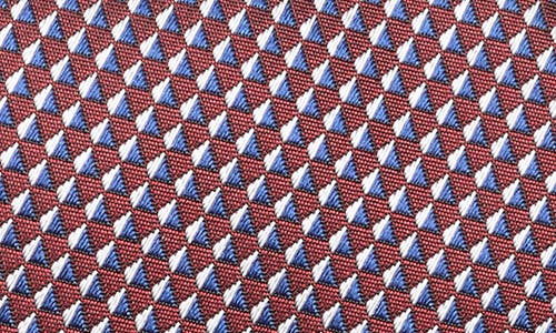 Hugo Boss Hugo Bird's Eye Silk Blend Tie In Open Pink