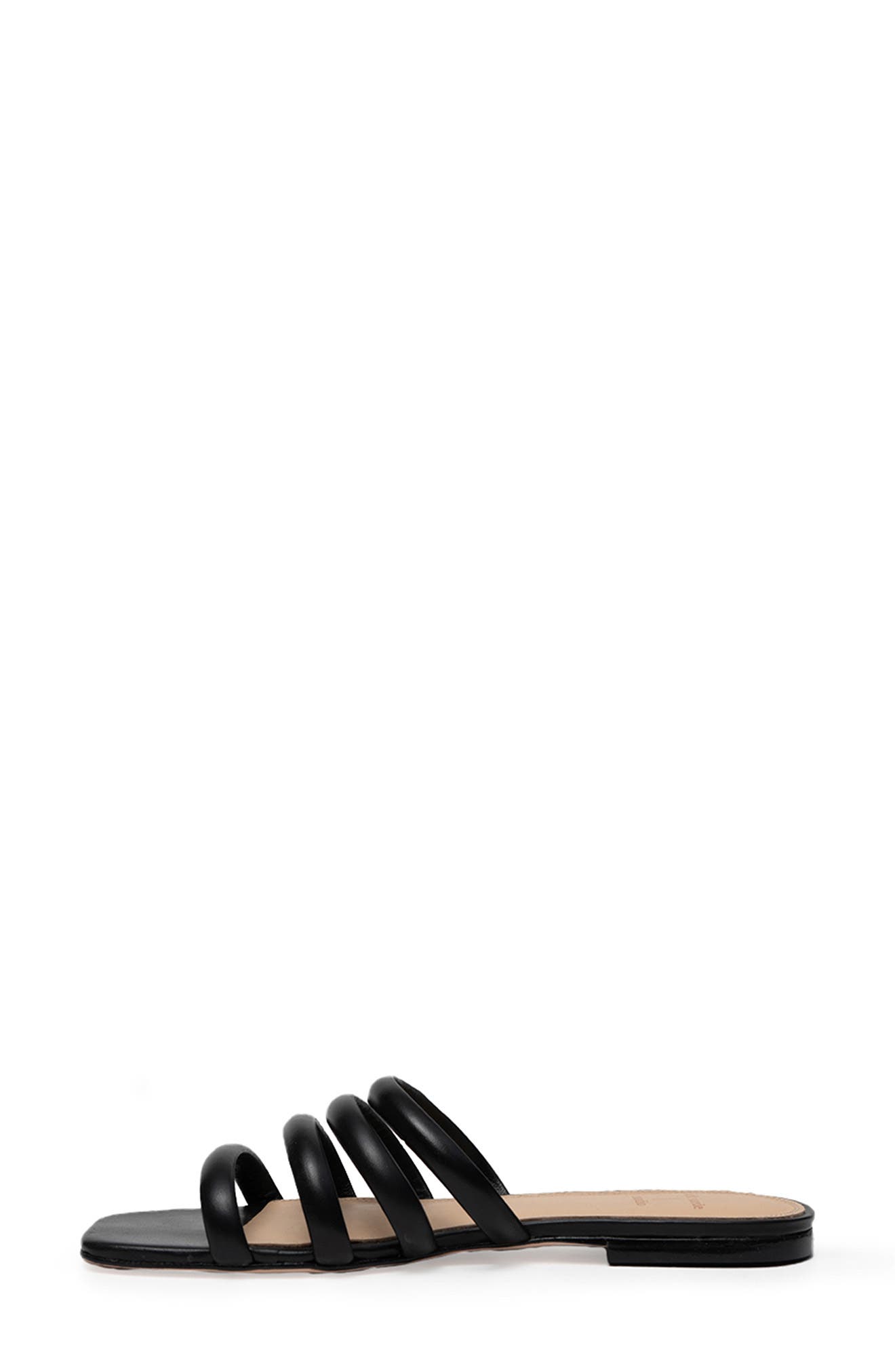 BLACK SUEDE STUDIO Coco Slide Sandal, Alternate, color, 
