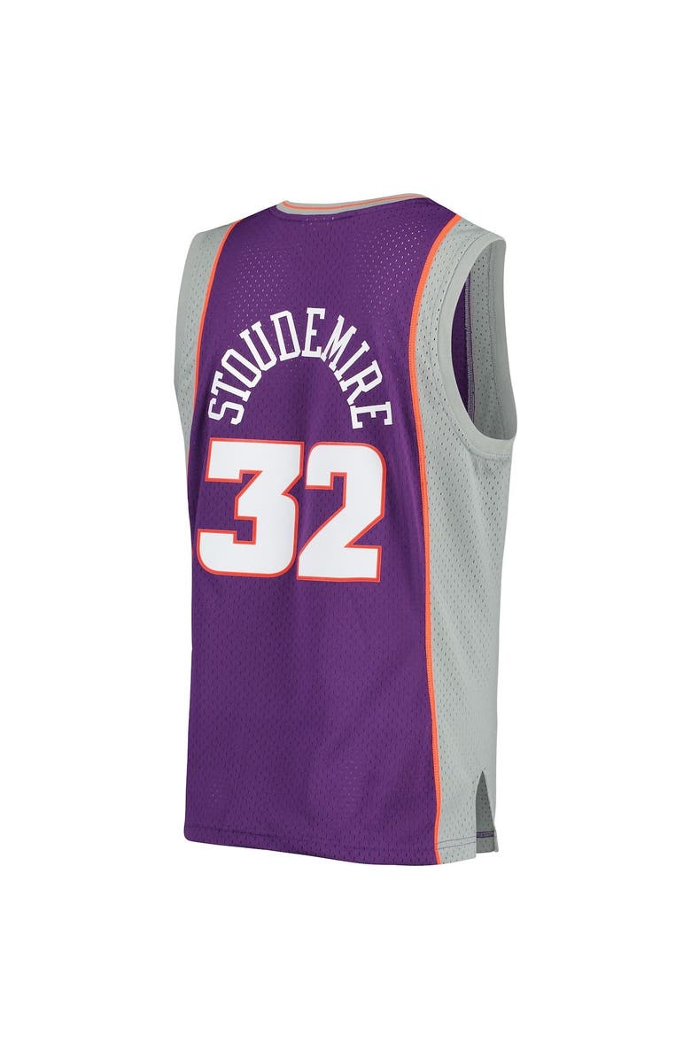 Mitchell & Ness Men's Mitchell & Ness Amar'e Stoudemire Purple Phoenix Suns 2001/02 Hardwood Classics Swingman Jersey, Alternate, color, 