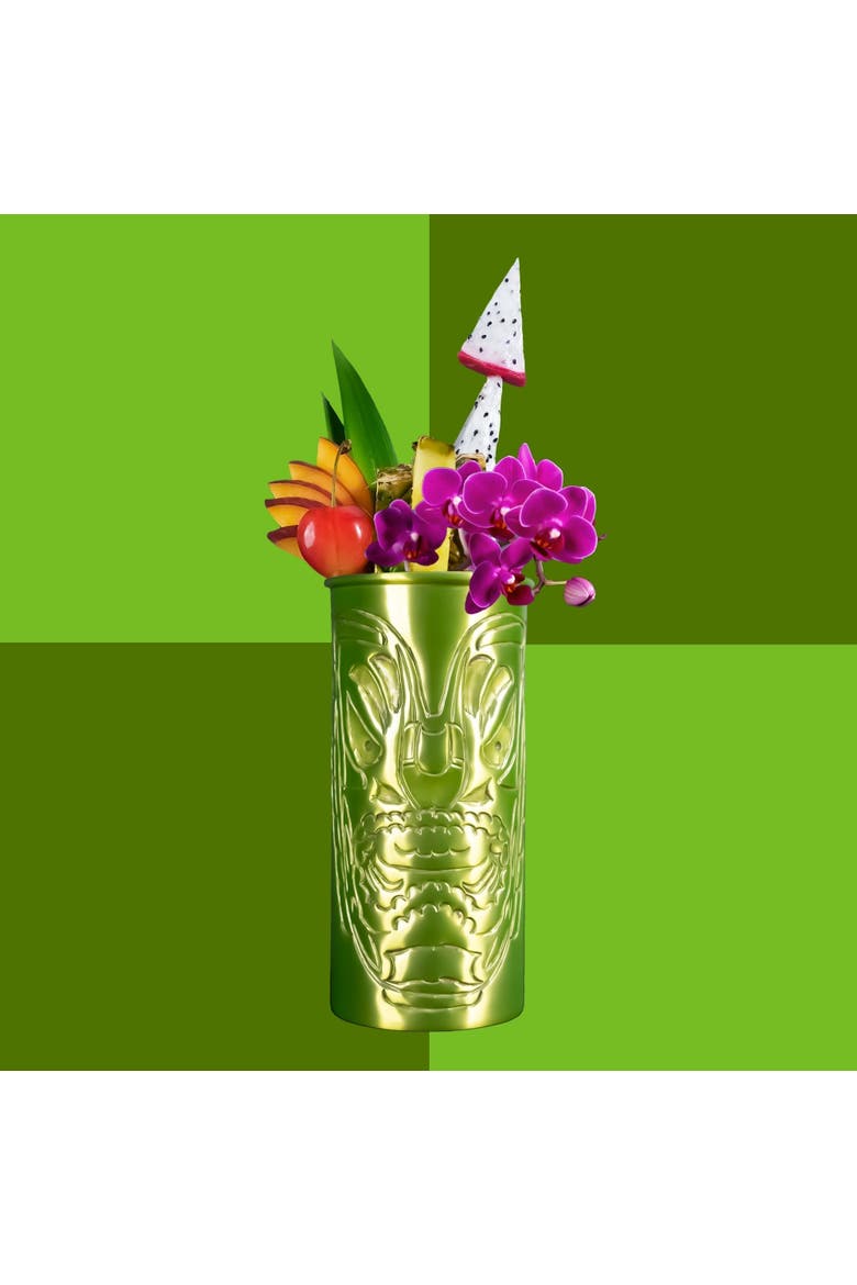 Mid-Century Legends of Hawaii Tiki Mug, Alternate, color, Green