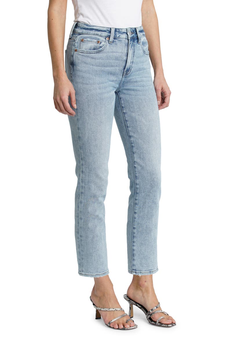 Monroe High Waist Slim Cigarette Jeans, Alternate, color, MIRAGE