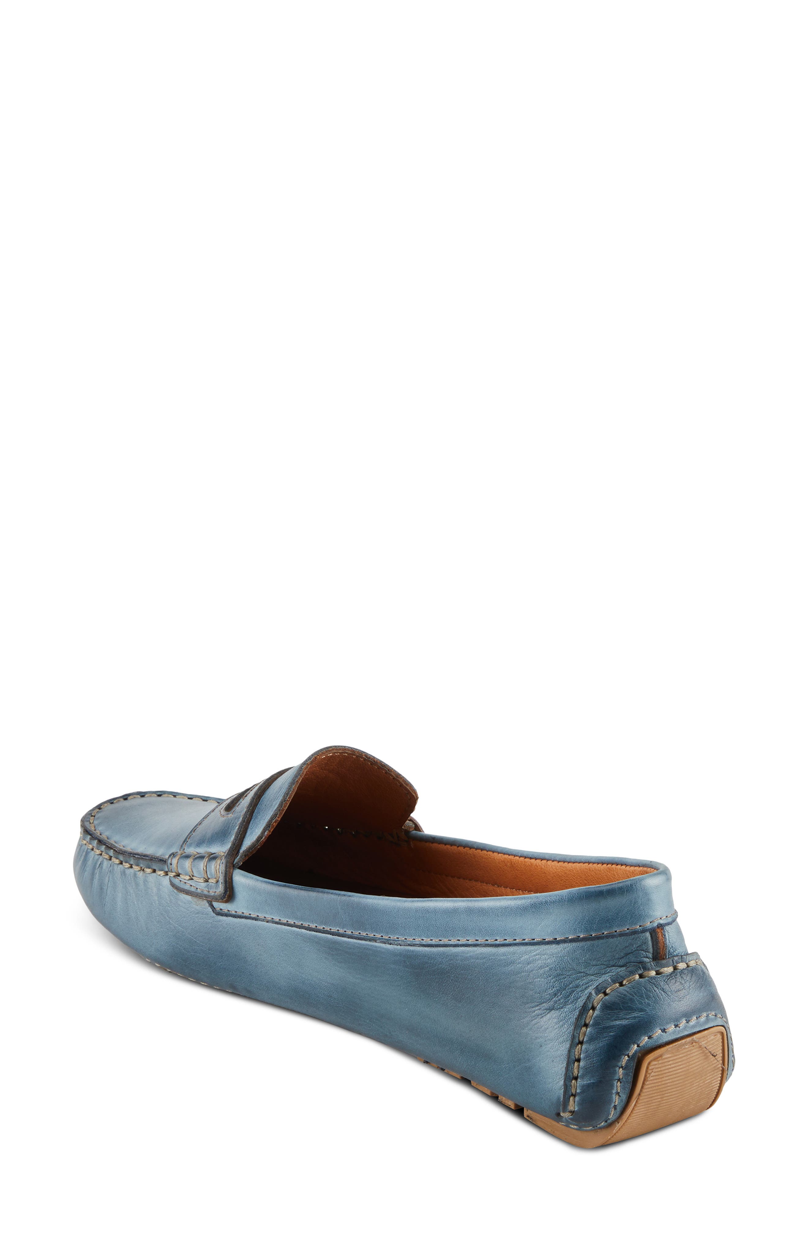 Spring Step Audette Penny Loafer, Alternate, color, Blue