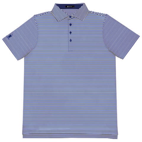 Stripe Yarn-Dye Performance Polo Shirt