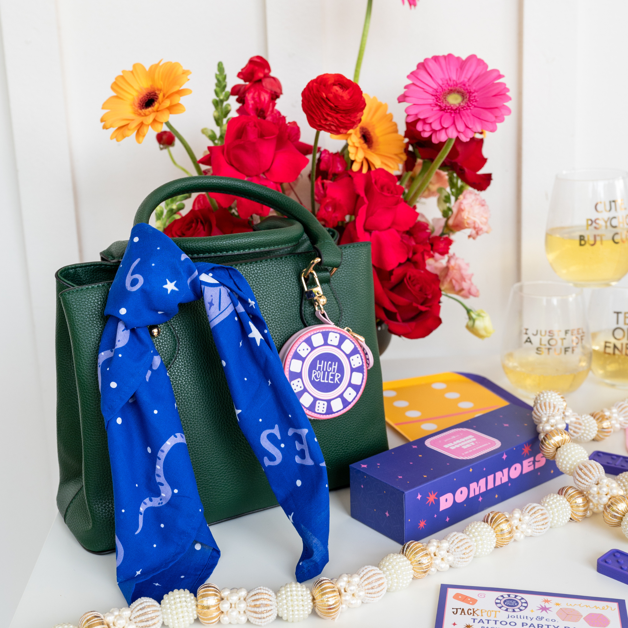 Jollity & Co. High Roller Bag Charm, Alternate, color, Assorted Pre-Pack