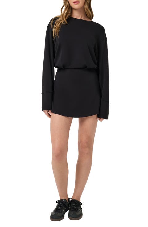 Skyloft Soft Long Sleeve Minidress