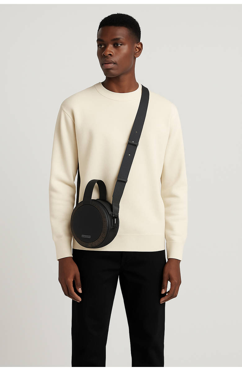 DOIZPE Libertad Cactus and Snake Crossbody Bag, Alternate, color, Black