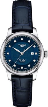 Tissot Le Locle Automatic Leather Strap Watch, 29mm
