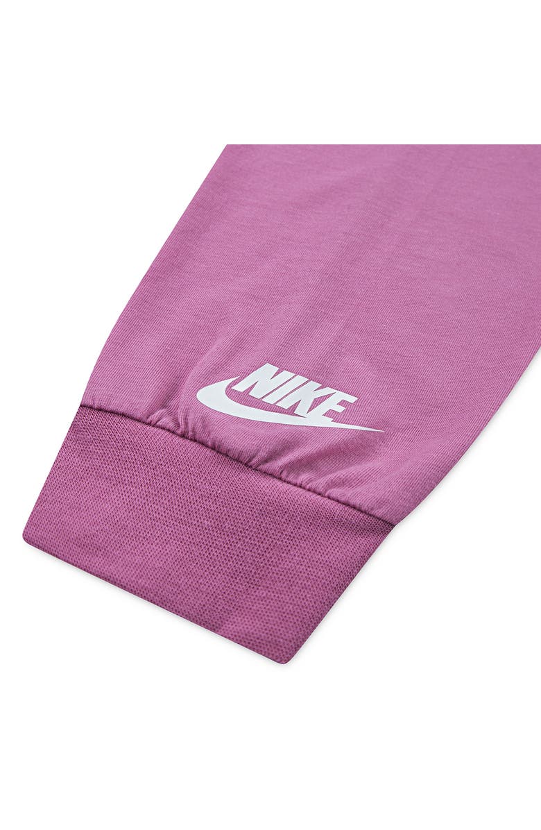 Nike Kids' Club Long Sleeve T-Shirt & Leggings Set, Alternate, color, Platinum Violet