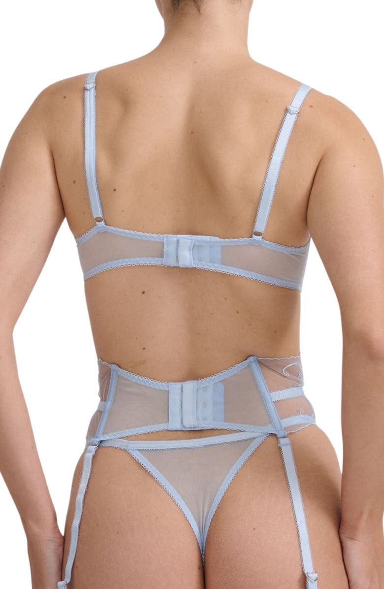 Kat The Label Belle Garter Belt, Alternate, color, Ice
