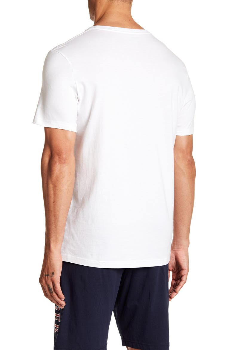 Crew Neck Lounge T-Shirt, Alternate, color, WHITE