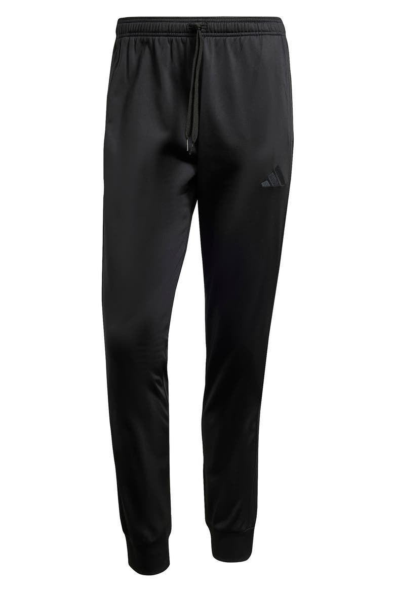 3-Stripes Tricot Joggers, Alternate, color, BLACK/BLAC