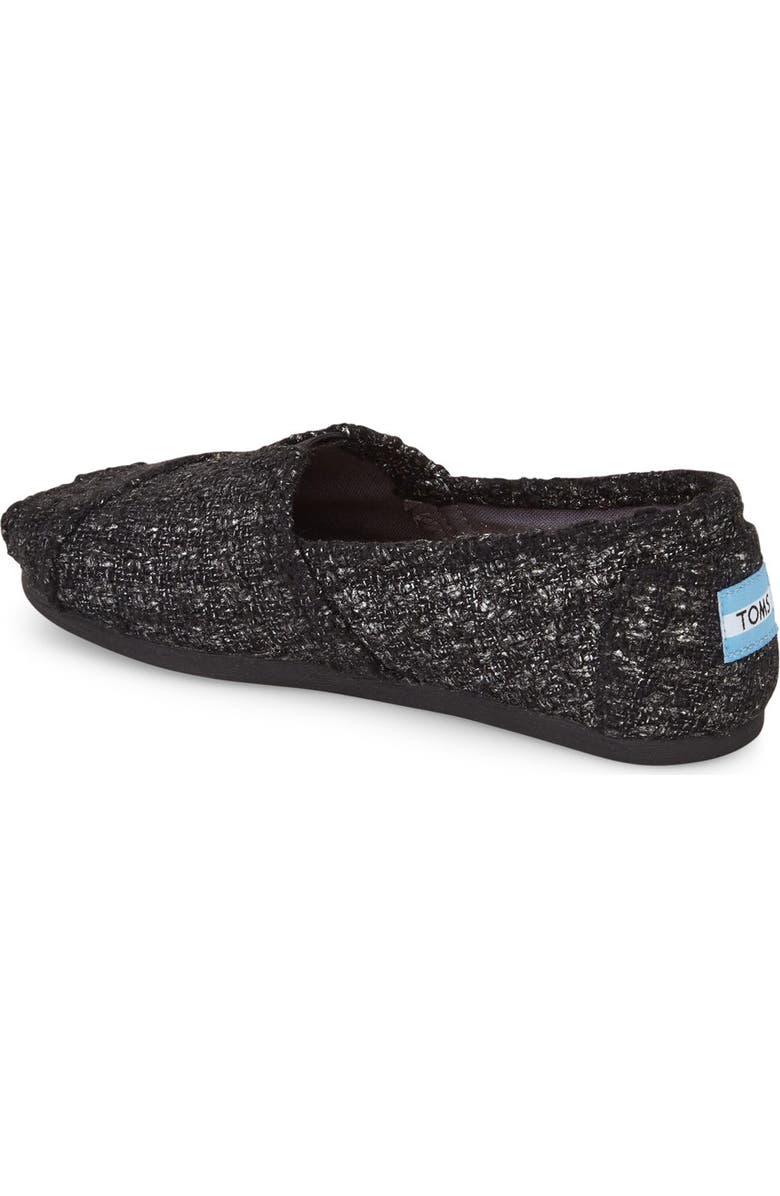 TOMS 'Classic - Glitter' Slip On, Alternate, color,
