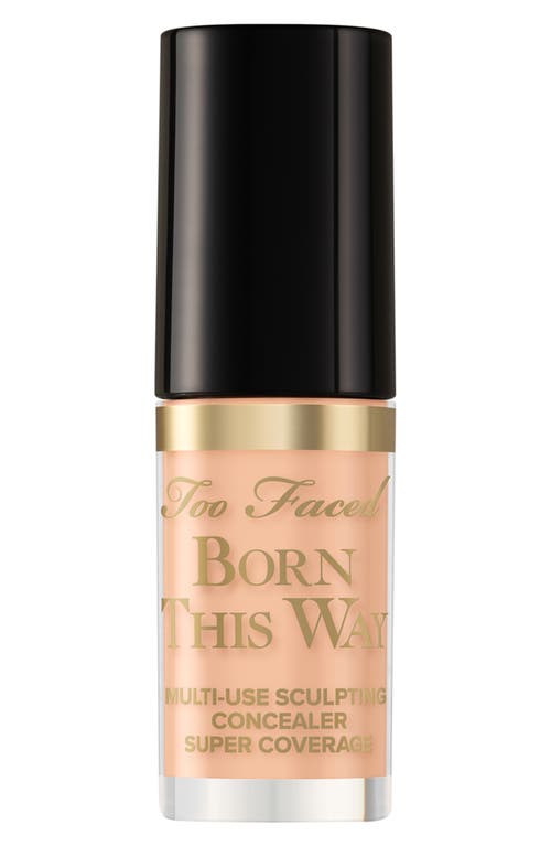 Too Faced Travel Size Born This Way Super Coverage Multi-Use Longwear Concealer in Nude at Nordstrom, Size 0.06 Oz