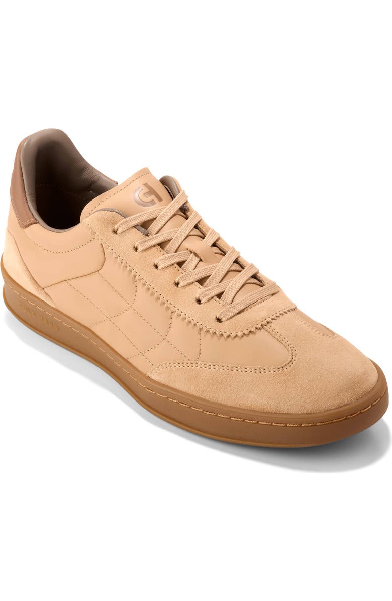 Cole Haan GrandPro Breakaway Leather Sneaker, Main, color, Buckwheat/ Ch Golden