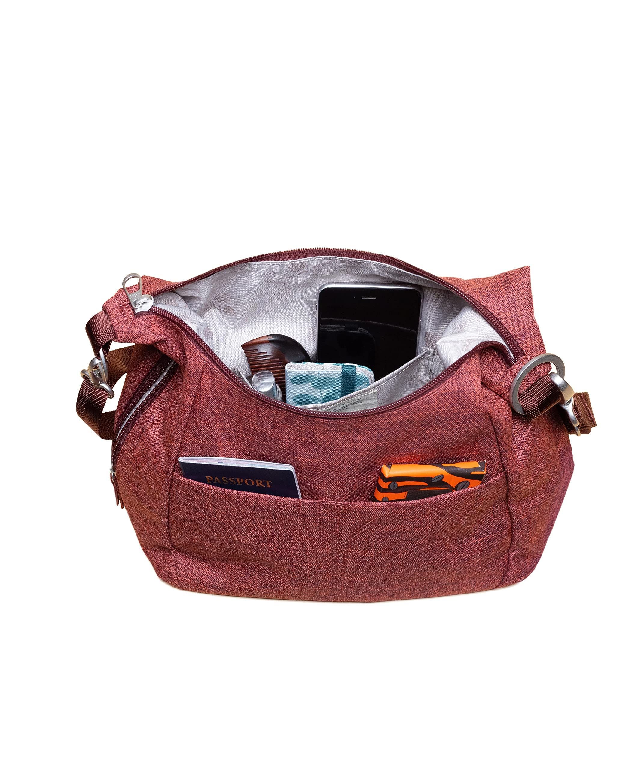 HAIKU Amble Hobo, Alternate, color, Poppy Berry