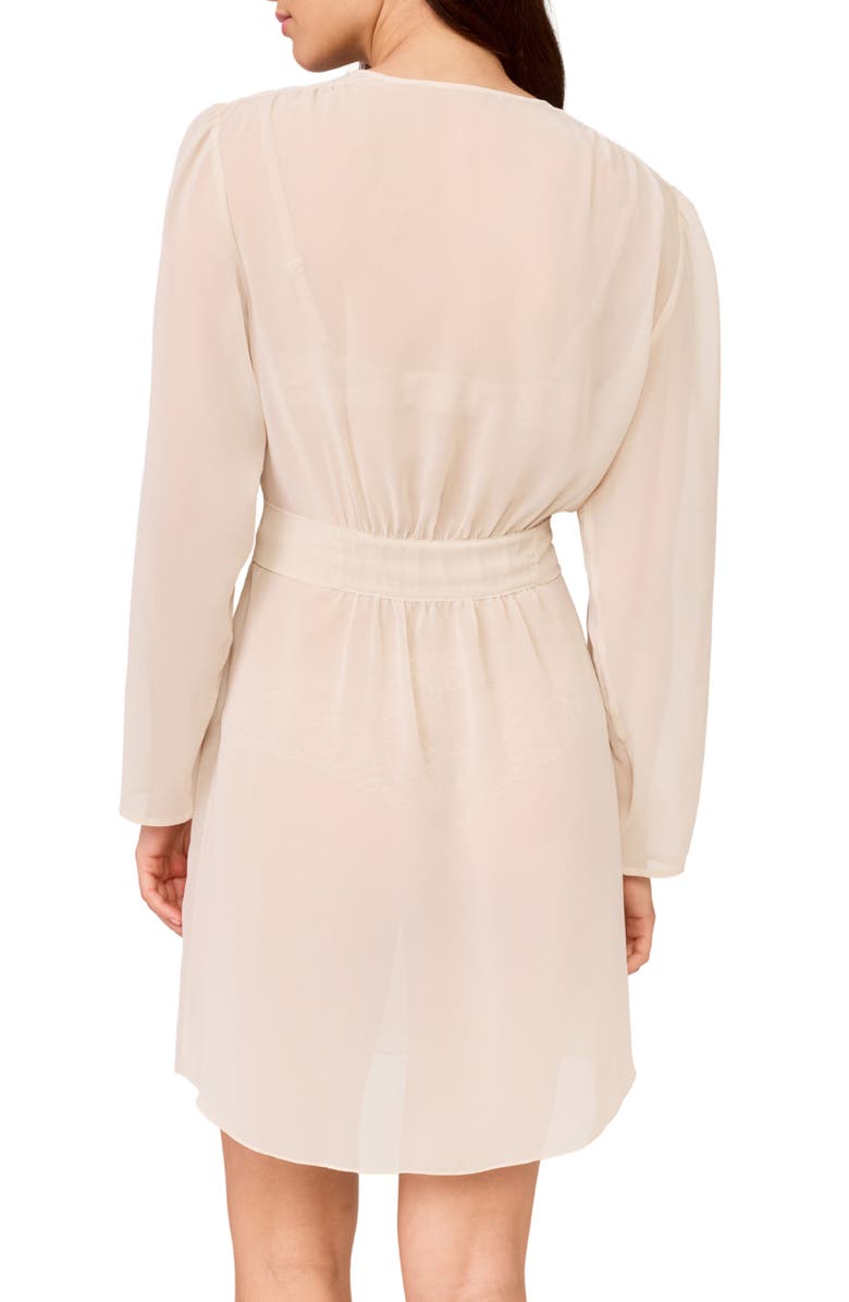 Rya Collection Lovely Sheer Chiffon Wrap, Alternate, color, Champagne