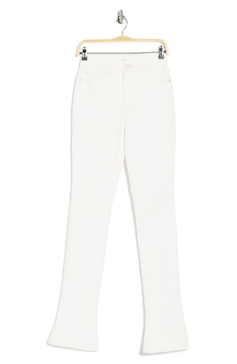 Good American Good Legs High Waist Micro Bootcut Jeans, Alternate, color, Cloud White1